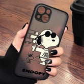 Snoopy Cartoon Matte Phone Case